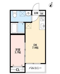 鉄道博物館駅 徒歩5分 3階の物件間取画像